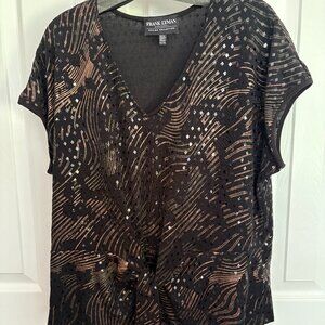 Frank Lyman Sparkly Sequin Top